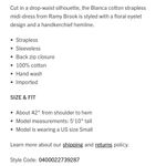 Ramy Brook NEW Blanca Embroidered Strapless Cotton Dress White Photo 7