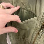 Madewell Women's Army Olive Green Military Utility Jacket Surplus Fleet Small Photo 5