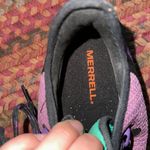 Merrell  PURPLE KNIT LACE UP ATHLETIC SHOES hiking walking running Photo 5