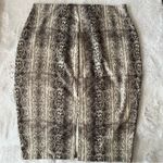 EXPRESS  Snakeskin Pencil Skirt NWT Photo 3