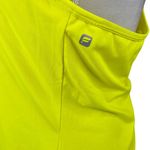 Fabletics Carly Tank Firefly Yellow Top XXL Yellow Racerback Removable Pads Photo 7