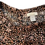 Hinge Mix Print Long Sleeve Peasant Top, Sz XL Photo 11