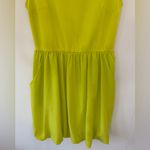 Bar III  neon green bubble dress size medium Photo 1