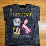 Selena Queen of Cumbia Graphic short sleeve stonewash T Photo 9