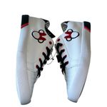 Disney NWT  Minnie Mouse Women's Logo White Lace Up Low Top Sneakers Photo 4