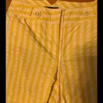 Etcetera  Poplin Striped Kick Flair Capri. Size 4 Photo 5