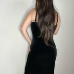 Vintage Gothic 90s Prom Dress Black Size undefined Photo 7