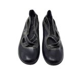 Boc Born Concept Black Leather Strappy Slip On Flats Mary Jane Shoes Size 7.5M Photo 3