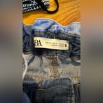 ZARA Light Blue cinch waist. Photo 3