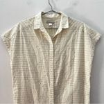 Outerknown NEW  Natural Bee Organic Cotton Shirt Dress Small Relaxed Photo 4