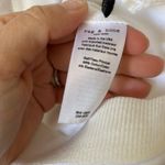 Rag and Bone white snap front cropped pants Photo 10