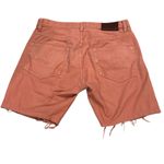 ALL SAINTS CIGARETTE SKINNY FIT CUT OFF STRETCH DENIM SHORTS 28 Photo 1