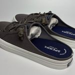 Sperry  Crest Vibe Mule Sneaker in Grey Canvas Photo 3