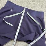FIGS Women’s Zamora Jogger Scrub Pants Pull On Mid Rise in Dark Purple Size S Photo 12