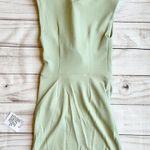 ASOS Sleeveless Blazer Dress with Twist Front in Sage Green Size 0 NWT Photo 8