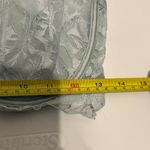 Victoria's Secret Victoria’s Secret Light Blue Sheer Lace Unlined Bra 36DD Satin Trim Corset Wire Photo 8