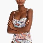 J.Crew • One-Piece Swimsuit Ratti Scribble floral paisley underwire colorful Photo 0