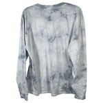 Lacausa Lolo Henley Blue Tie Dye Long Sleeve Shirt Organic Cotton Small NEW Photo 3