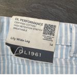 Free People DL1961 Lily Wide Leg striped trouser pants size 14 girls / women’s waist 24 in Photo 4