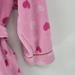 Victoria's Secret Pink VS Robe with Belt Womens 1x Hearts Thick Fleece Full Length Pockets Winter Photo 13