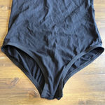 Which We Want Black Bodysuit Halter Open Back Stretchy Sexy S Small Photo 3