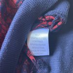 Mason + Mackenzie Floral Chiffon Sweater Blue Size L Photo 4