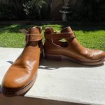 Forever 21 Brown Buckle Ankle Boots Photo 1