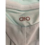 Alo Sleeveless Crisscross Back Pullover Yoga Tank Top Green Women's Size Large Photo 2