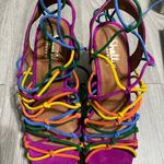 Shellys London Jazz Bright Multi Suede Lace Photo 1