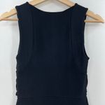 EXPRESS RETRO  XS Black Bandage Dress Mini Bodycon Sleeveless Sweetheart Neck Photo 5