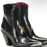 Golden Goose  Black Nora Leather Cowboys boots Photo 0