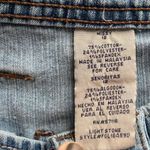 Faded Glory Vintage Y2K indie boho  high waisted light wash denim shorts size 12 Photo 1