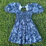 Free People NWT  Blue Dear Delilah Mini Dress XS Photo 1
