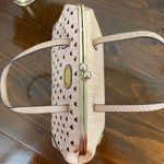 BRANGIO Italy Matte Twinkle Hearts Vegan Leather Handbag Pink Photo 6