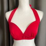 Venus Red Halter Bikini Top Photo 0