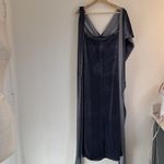 Revelry velvet Micah formal maxi dress Blue Photo 3
