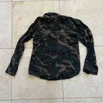 Sanctuary Green Camo Button Down Longsleeve Sz Small Photo 3