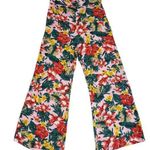 XIX Palms Anthropologie Floral Wide Leg Pants Womens 2 Pink High Rise Hawaii Photo 0