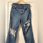 American Eagle  AE Stretch Mom Straight Jean Photo 3