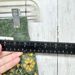 Cider Shorts Women Size Medium Green Yellow Sunflower Knit Sweater Boho Festival Photo 2