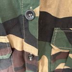 ZARA  Camouflage Button Down Shirt, Size M Photo 5