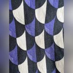 J.Crew  Jet Set Geometric print Shift Dress zipper details boat neck 8 Photo 8