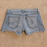 Hudson Jeans Hudson Light Denim Wash Amber Raw Edge Hem Jean Shorts 26 Photo 3
