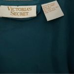 Victoria's Secret Vintage 90s Victoria’s Secret gold label satin kimono robe peacock blue one size Photo 4