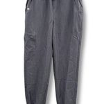 FIGS NWT Zamora High Waisted Scrub Pants Women's XS Petite Graphite Jogger Photo 0