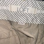 Ann Taylor  Loft Tan Khaki Bermuda Shorts Lightweight Cotton Shorts Pockets 10 Photo 6