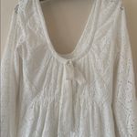 Veronica Beard Calibra White Long Sleeve Eyelet Dress, Size 4, $548 Photo 11
