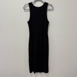 Marine layer  Size Large Lexi Daytime Midi Dress in Black Photo 4