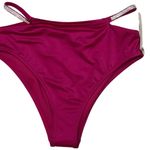 Victoria's Secret Victoria Secret shine strap High-waist Bikini Bottom in Berry Blush nwt medium Photo 2