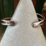 Sterling Silver & Copper Artisan Cuff Bracelet – Signed DCG Photo 5